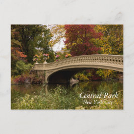 Bow Bridge, New York City Postcard Postkarte