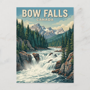 Bow Falls Kanada Postkarte