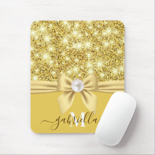 Bow Glitzer und Pearl Mousepad
