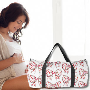 Bow Herz Mama Matching Labor & Delivery Hospital Duffle Bag