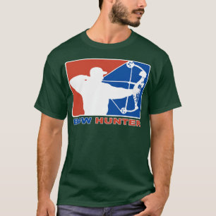 Bow Hunter Major League Bows und Arrow Jagen T-Shirt