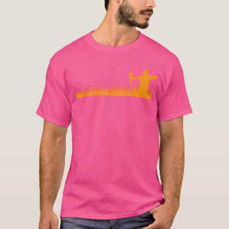 Bow Jagd Bogenschütze im Gras Bogenschütze T-Shirt
