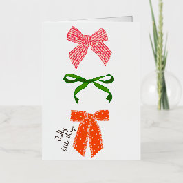 Bow Jolly Little Things Christmas