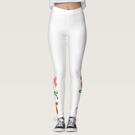 Bow Jolly Little Things Christmas Leggings