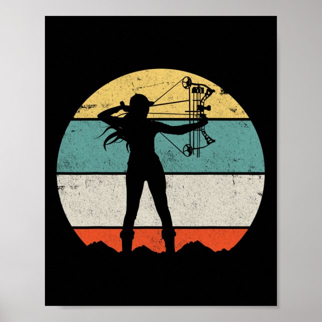 Bow Junting Archery Poster (Vorne)