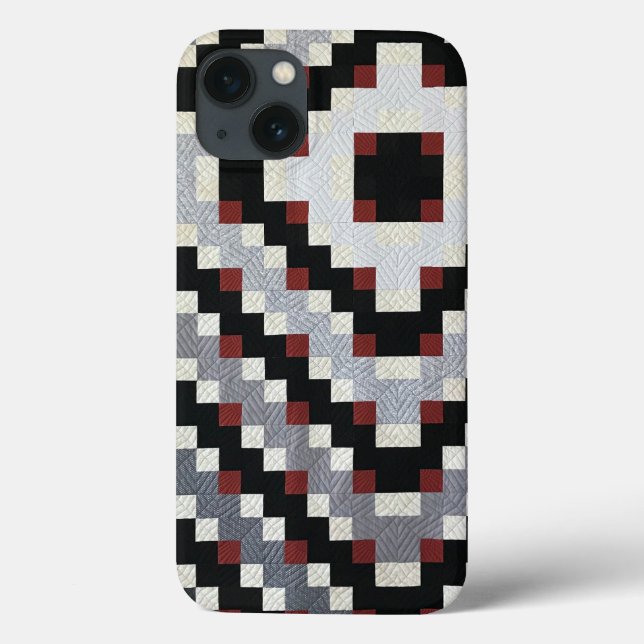 Bow Krawatte 9-Patch Quilt Case-Mate Phone Case (Rückseite)