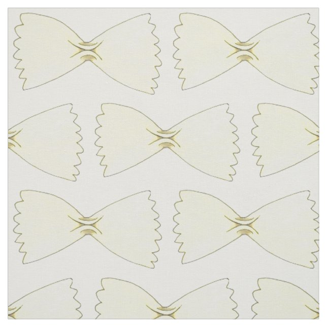 Bow Krawatte Bowtie Pasta Shapes Italienisches Leb Stoff (Muster)