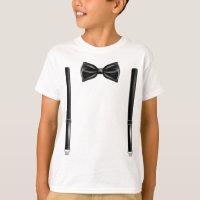 Bow-Krawatte mit Suspendern - Bowtie für Hochzeite