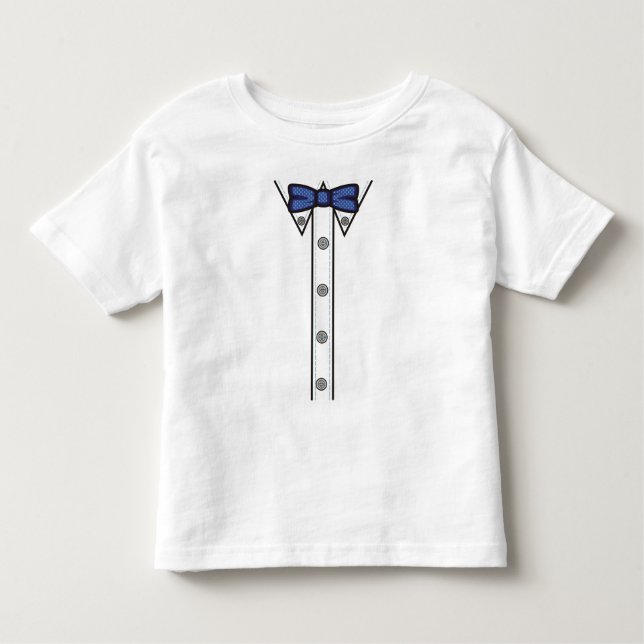 Bow Krawatte T - Shirt (Vorderseite)