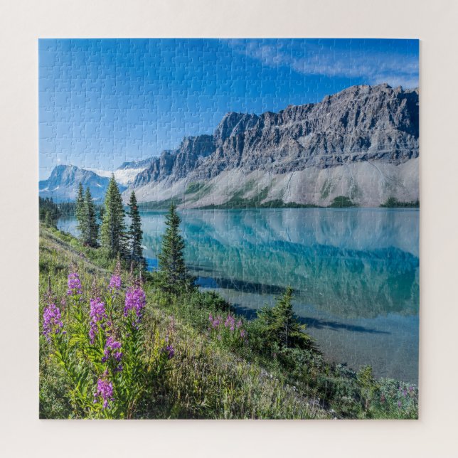 Bow Lake Banff National Park Kanada Reisen (Vertikal)