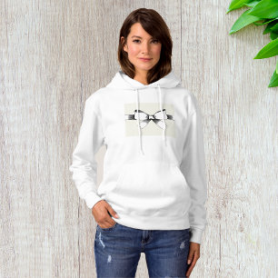 Bow mit Ribbon Womens Hoodie