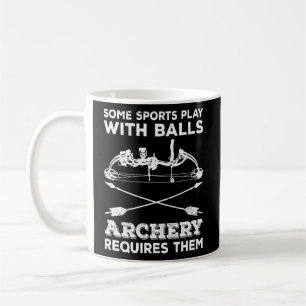 Bow-Shooting für einen Bow-Bogenschütze Kaffeetasse