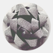 Bow silber präsentes Party