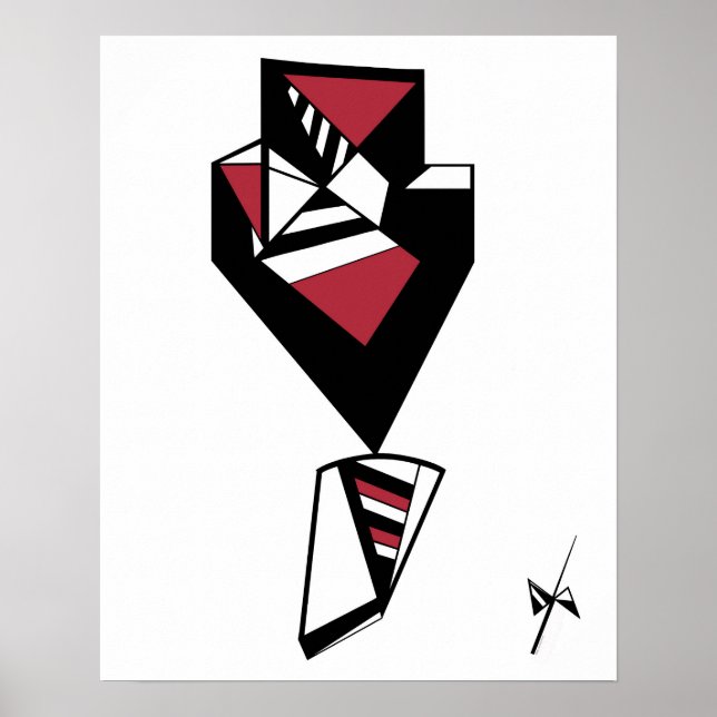 "Bow Tie Affair" Fine Art Print Poster (Vorne)