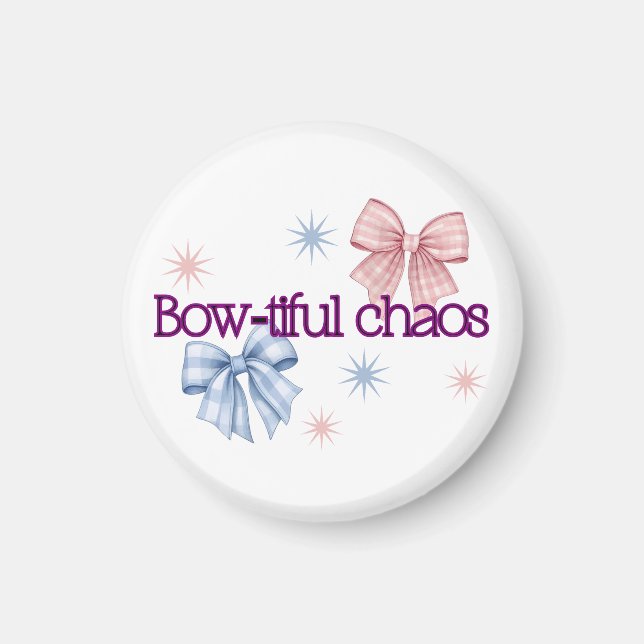 Bow-tiful Chaos Magnet (Vorne)