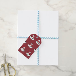 Bow-tiful Seal – Christmas Edition Geschenkanhänger