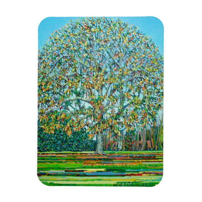 Bow Tree Herbst Magnet (Vertikal)