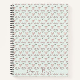 Bow und Rose Coquette Bullet Journal Notizbuch