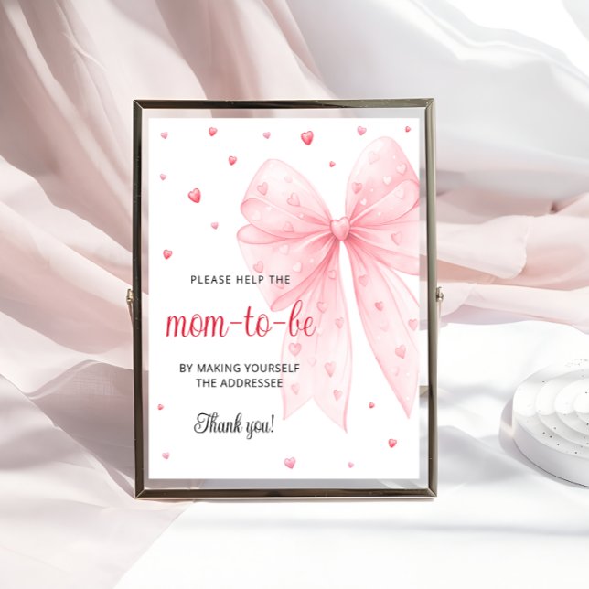 Bow unterstützt die betriebliche Mama bei der Adre Poster (Von Creator hochgeladen)