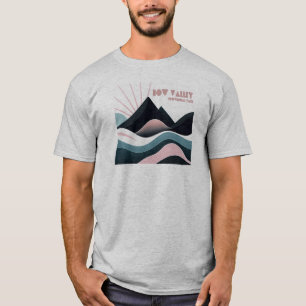 Bow Valley Provincial Park Colored Hills T-Shirt