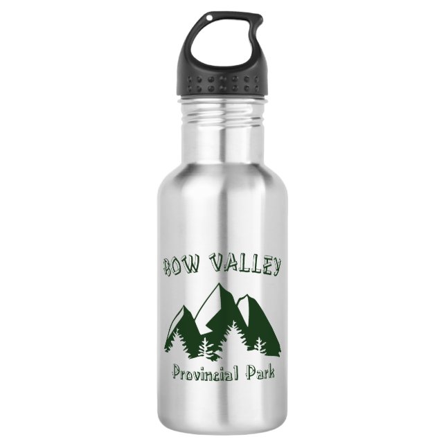 Bow Valley Provincial Park Edelstahlflasche (Vorderseite)