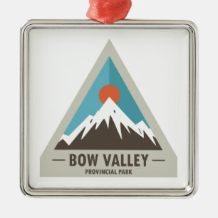 Bow Valley Provincial Park Ornament Aus Metall