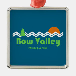 Bow Valley Provincial Park Retro Ornament Aus Metall