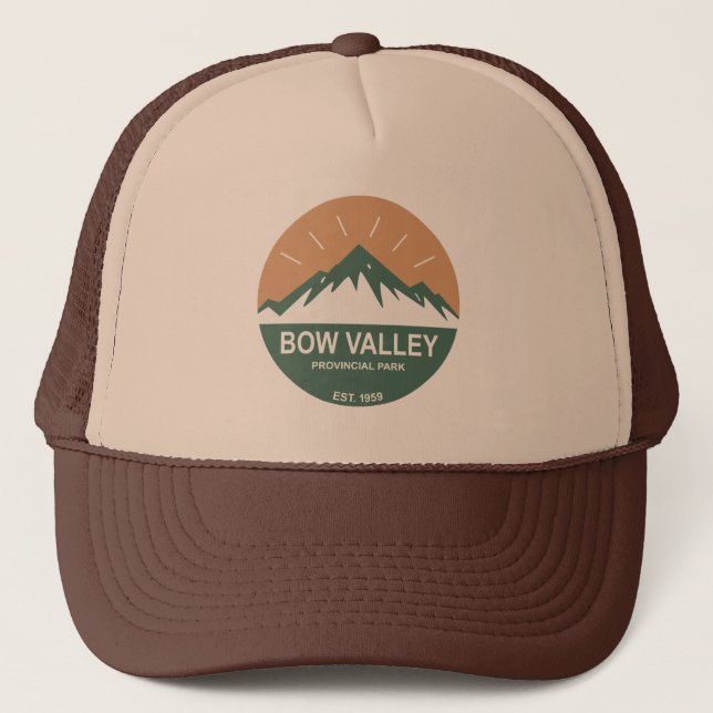 Bow Valley Provincial Park Truckerkappe (Vorderseite)