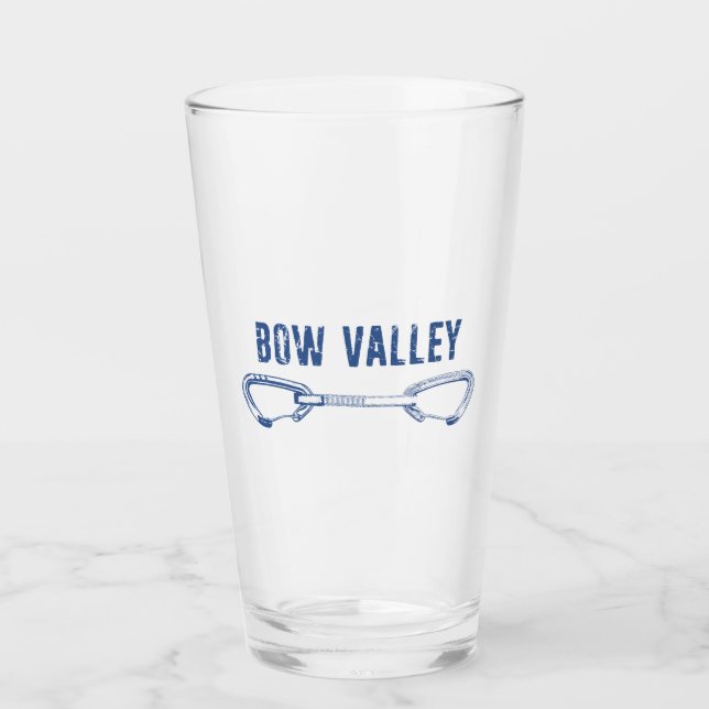 Bow Valley Rock Climbing Quickdrag Glas (Vorderseite)