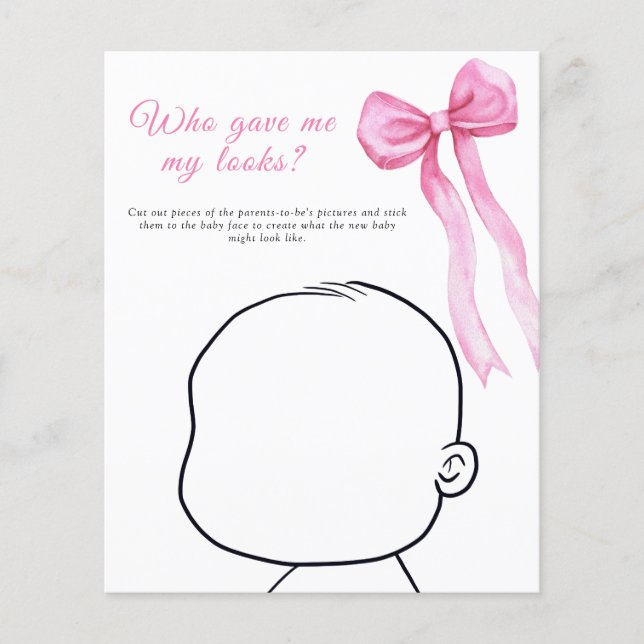 Bow - Wer gab mir mein aussehendes Babyspiel (Vorderseite)