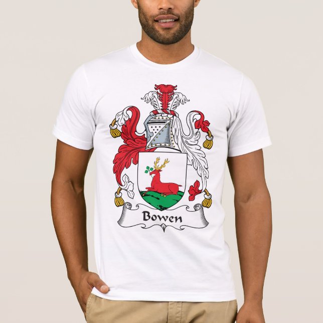 Bowen Familienwappen T-Shirt (Vorderseite)