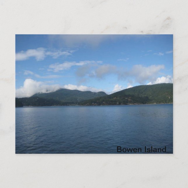 Bowen Island Kanada Postkarte (Vorderseite)