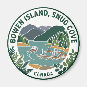Bowen Island, Snug Cove Kanada Magnet