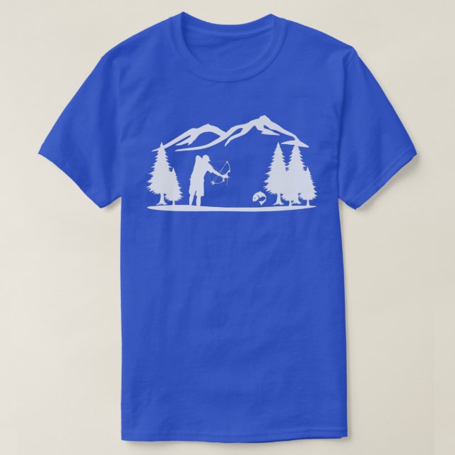 Bowfischerei Bowfischerei Bow Fishing  T-Shirt (Design vorne)