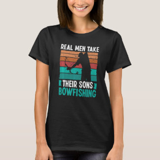 Bowfiseboot Real Männer nehmen ihren Sons Bowfish T-Shirt