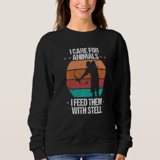 Bowfishing Feed them with Steeel Airboat Bowwfishe Sweatshirt