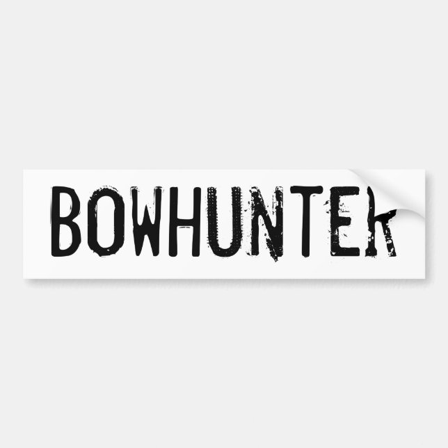 Bowhunter Autoaufkleber (Vorne)