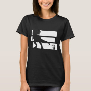 Bowhunting Dinosaurier Fantasy Archery T-Shirt