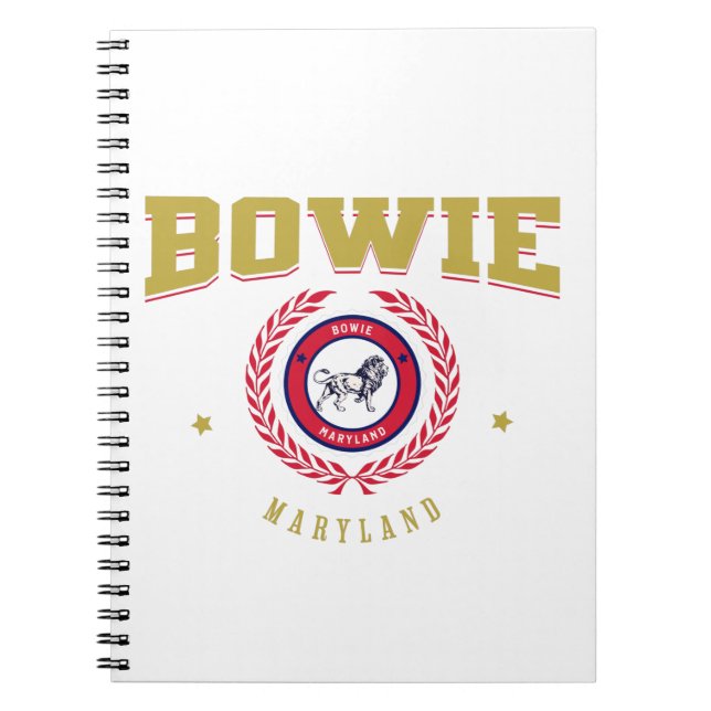 Bowie Maryland Notizblock (Vorderseite)