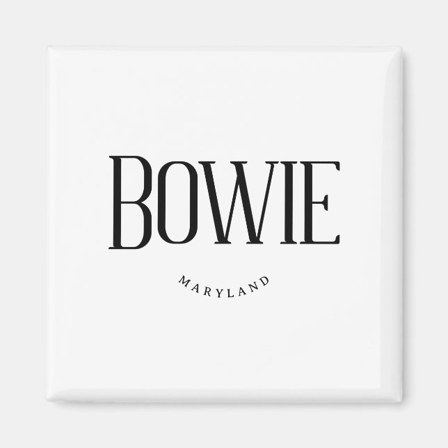 Bowie MD Magnet (Vorne)