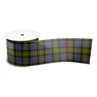 Bowie schottisches Tartan-Muster Satinband