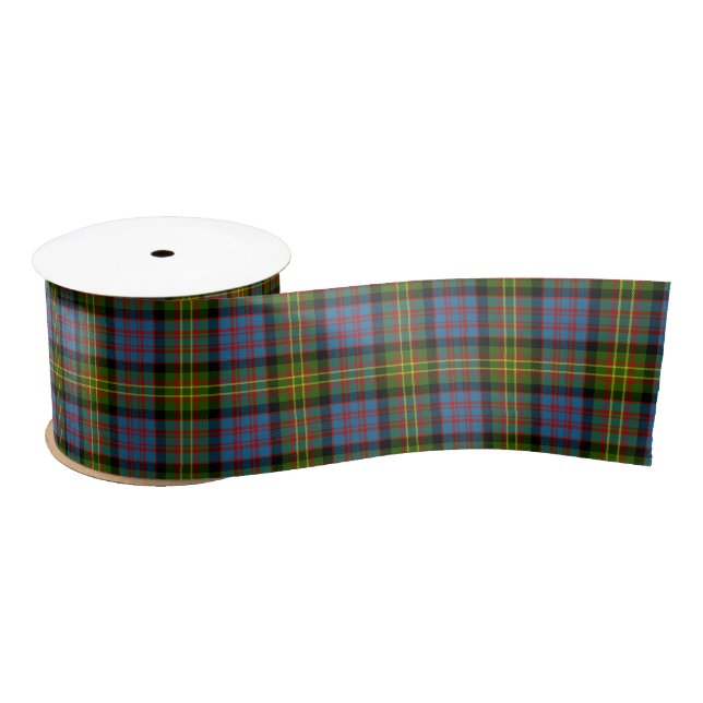 Bowie schottisches Tartan-Muster Satinband (Spule)