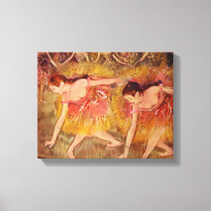 Bowing Dancers - Edgar Degas - 1885 Leinwanddruck