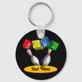 Bowl a Rama Bowling Schlüsselanhänger