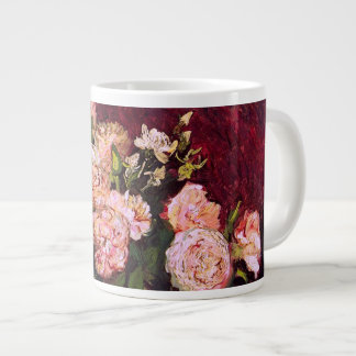 Bowl mit Peonies & Rose Van Gogh Fine Art Jumbo-Tasse