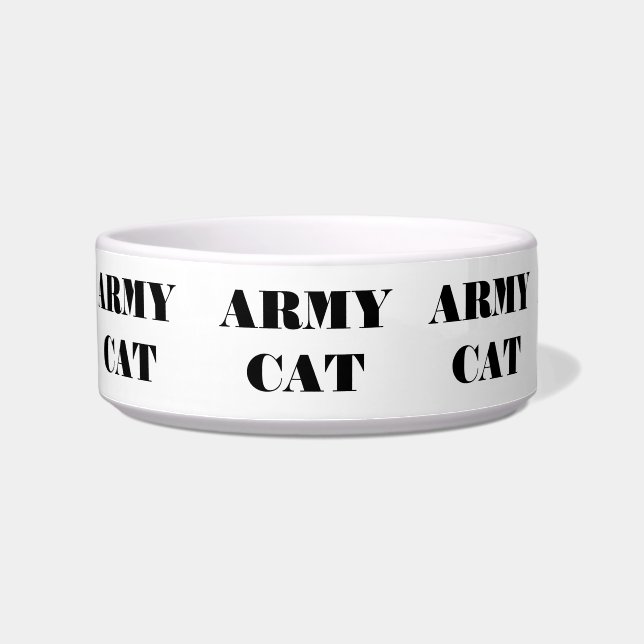 Bowl Navy Cat Napf (Links)