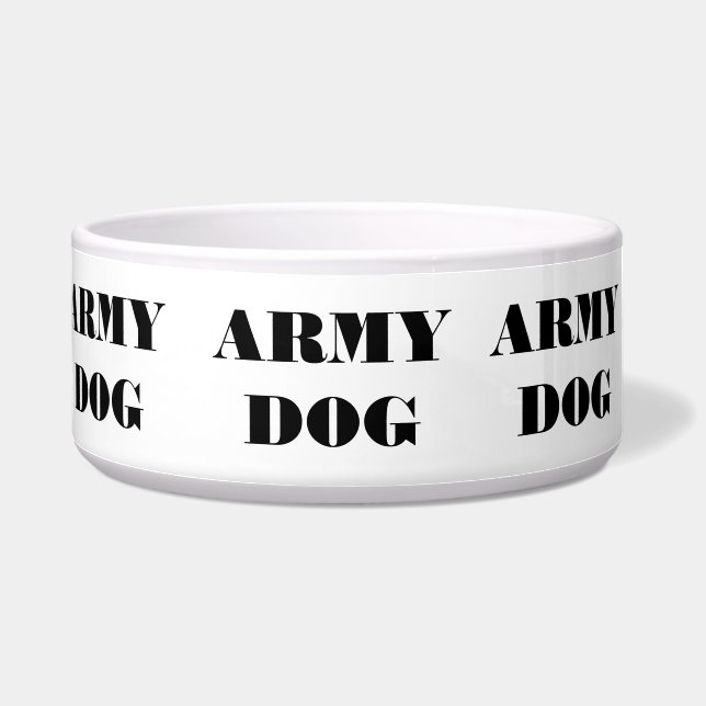 Bowl Navy Dog Napf (Links)