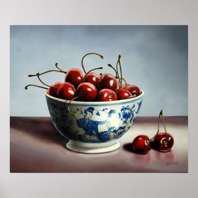 Bowl of Cherries Poster (Vorne)
