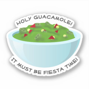 Bowl of Guacamole Aufkleber