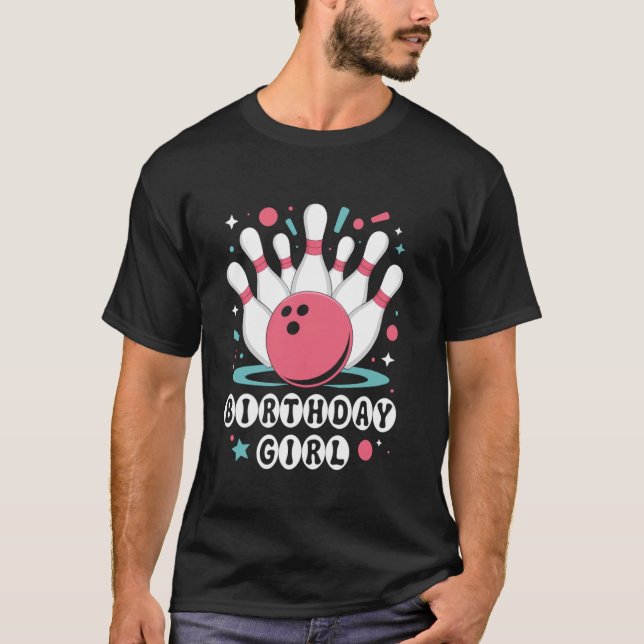Bowler Bowling Coach Bowling Team Lustiges Bowling T-Shirt (Vorderseite)